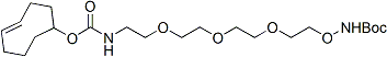 TCO-PEG3-oxyamineBoc structure