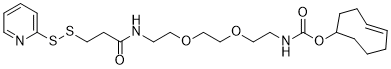 SPDP-NH-PEG2-TCO structure