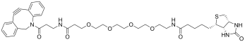 DBCO-NH-PEG4-Biotin structure