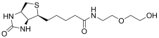 Biotin-PEG2-alcohol structure