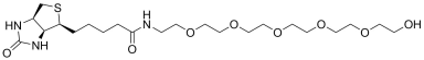 Biotin-PEG6-alcohol structure