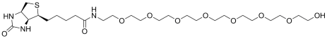 Biotin-PEG8-alcohol structure
