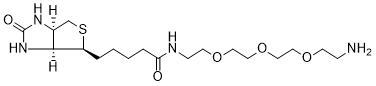 Biotin-PEG3-amine structure