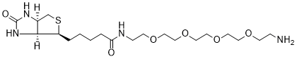 Biotin-PEG4-amine structure