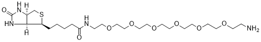 Biotin-PEG6-amine structure