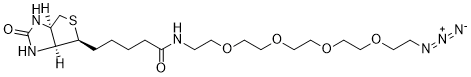 Biotin-PEG4-Azide structure