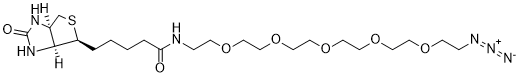 Biotin-PEG5-Azide structure