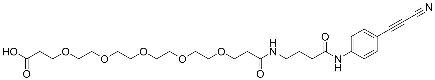 APN-C3-PEG5-acid structure
